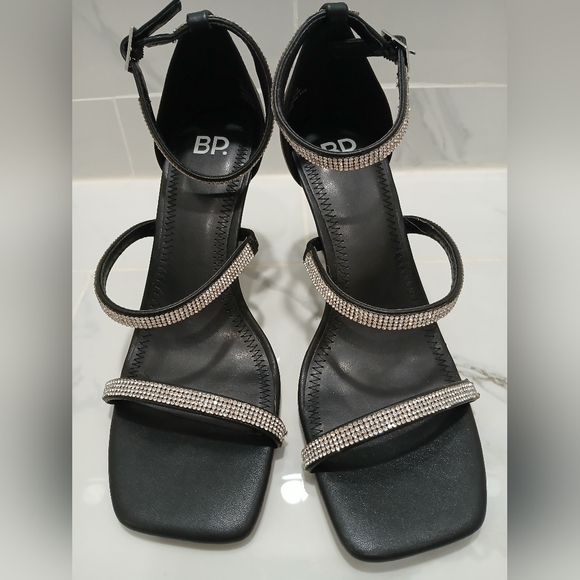 Nordstrom Rack BP. Jessa Ankle Strap Sandal Size 8.0 Rhinestones NWT - Picture 6 of 14